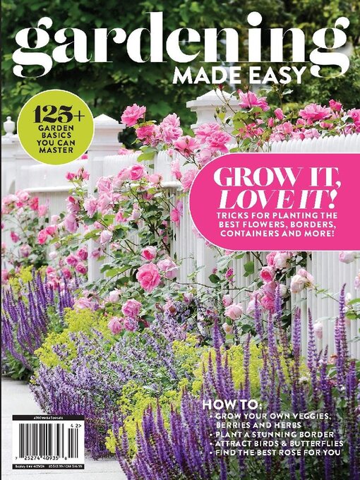 Titeldetails für Gardening Made Easy 2024 nach A360 Media, LLC - Verfügbar